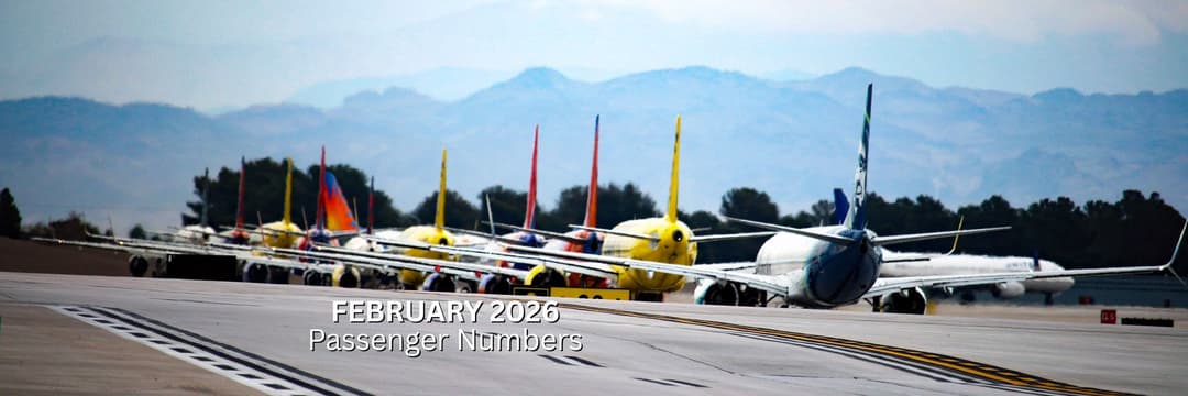Feb 2026 Passenger Numbers